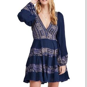 Free People Minivestido My Love Sleeve Mini